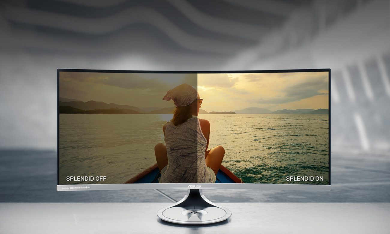 ASUS Designo MX34VQ Curved - Monitory LED 32